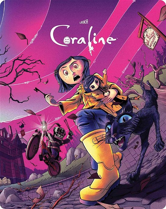 Cover for Coraline (4K UHD Blu-ray) (2022)