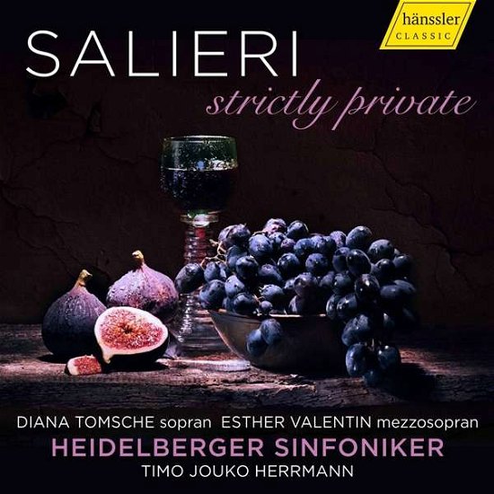 Cover for Salieri · Salieri - Strictly Private (CD) (2020)