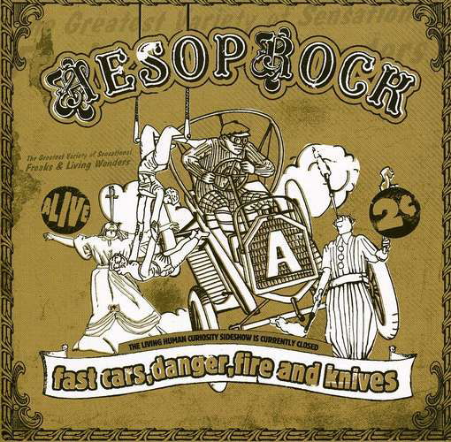 Cover for Aesop Rock · Fast Cars, Danger, Fire And Knives (CD) (2005)