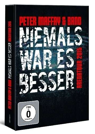Cover for Peter Maffay · Niemals War Es Besser (Live) (DVD) (2015)