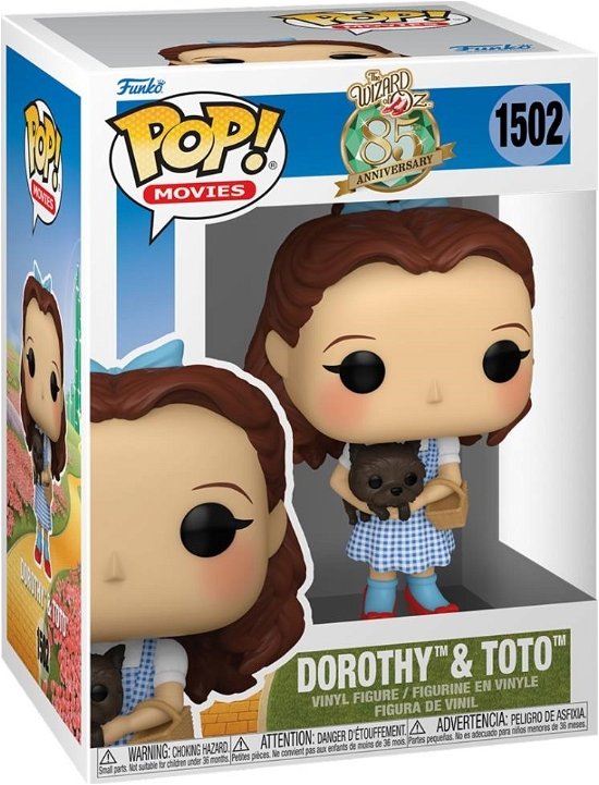 Buddy Movies the Wizard of Oz Dorothy with Toto - Funko Pop Movies - Merchandise - Funko - 0889698759793 - 10. april 2024