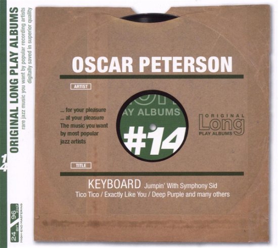 Cover for Oscar Peterson · Keyboard (CD) [Digipak] (2020)