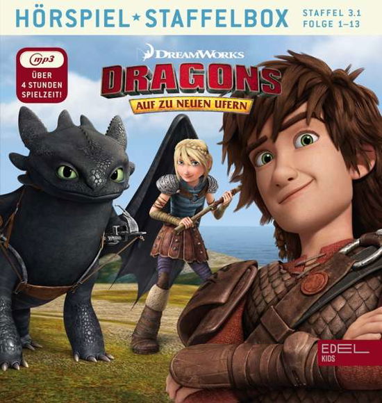 Cover for Dragons-auf Zu Neuen Ufern · Staffelbox 3.1 (CD) (2021)