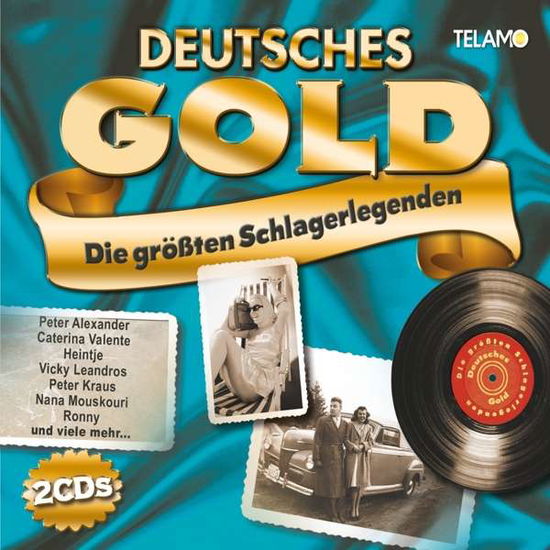 Deutsches Gold - Die Größten Schlagerlegenden - Various Artists - Musik - TELAMO - 4053804308793 - 27. juli 2018