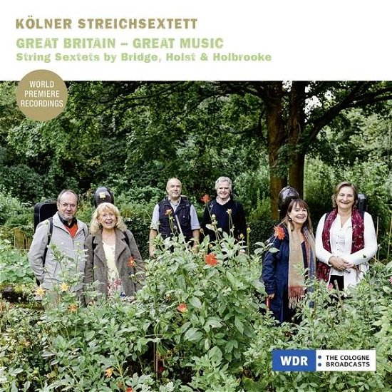 Cover for Kolner Streichsextett · Great Britain - Great Music. String Sextets (CD) [Digipak] (2019)