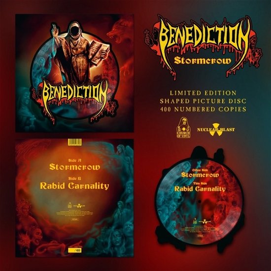 Cover for Benediction · Stormcrow (Shaped Picture Disc) (12&quot;) (2022)