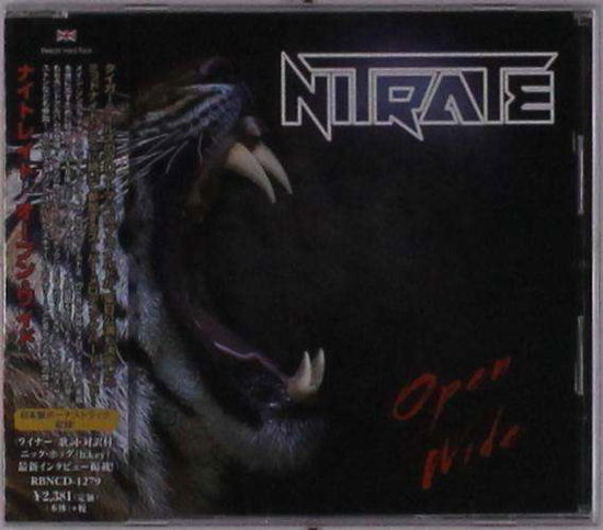 Cover for Nitrate · Open Wide (CD) [Japan Import edition] (2019)