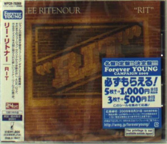 Cover for Ritenour Lee · Rit (CD) (2008)