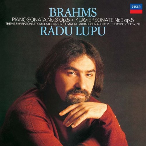 Cover for Radu Lupu · Brahms: Piano Sonata No.3 Theme (CD) (2010)