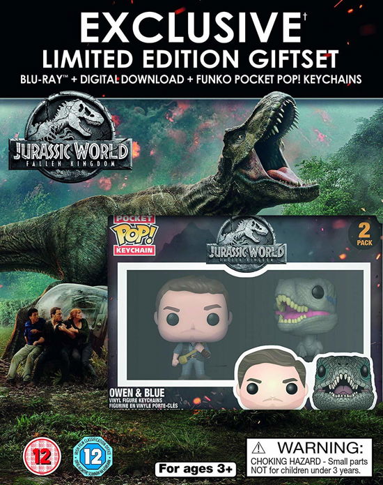 Cover for Jurassic World 2 Bdgwp · Jurassic World 2 - Fallen Kingdom Limited Edition Funko Gift Set (Blu-Ray) (2018)