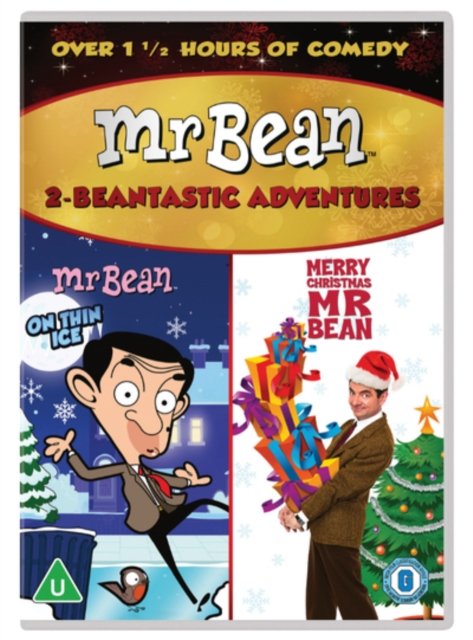 Cover for Mr Bean on Thin Ice / Merry Ch · Mr. Bean Christmas (Double Boxset) (DVD) (2020)