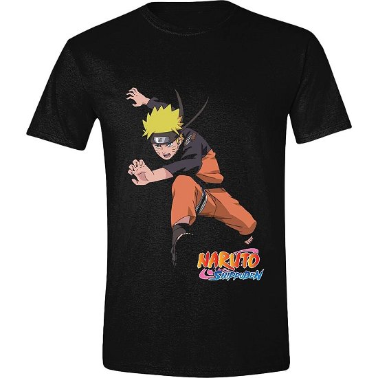 Naruto Shippuden T-Shirt Naruto Running Größe M - Naruto - Merchandise -  - 5055756886793 - 24. juni 2020