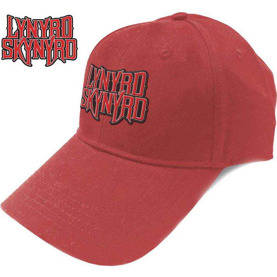 Cover for Lynyrd Skynyrd · Lynyrd Skynyrd Unisex Baseball Cap: Logo (Red) (CLOTHES) [Red - Unisex edition] (2019)