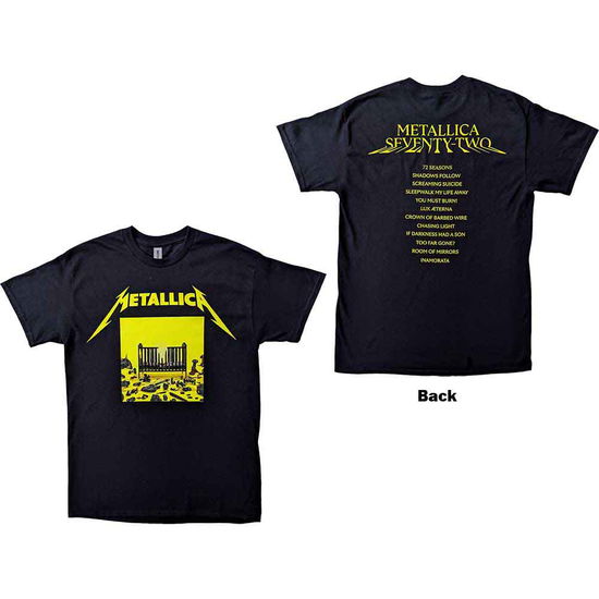 Cover for Metallica · M72 Square Cover (T-shirt) [size S] (2023)