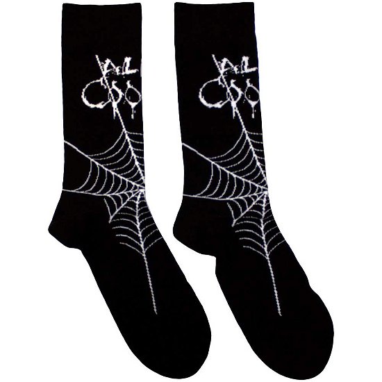 Alice Cooper Unisex Ankle Socks: Web (UK Size 7 - 11) - Alice Cooper - Merchandise -  - 5056737244793 - 