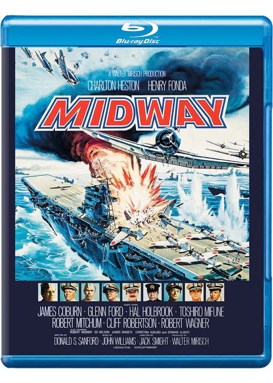 Midway (1976) Limited Edition (With Booklet) - Fox - Elokuva - Powerhouse Films - 5060697921793 - maanantai 25. lokakuuta 2021