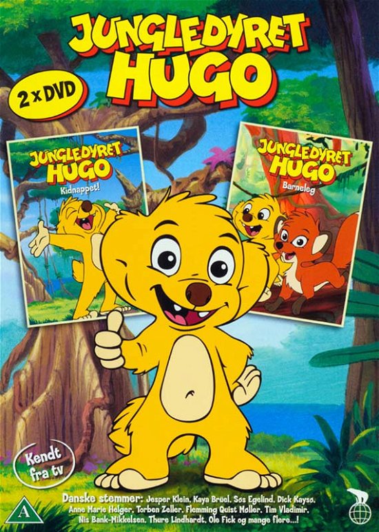 Cover for Jungledyret Hugo 1+2 · Twinpack (DVD) (2011)