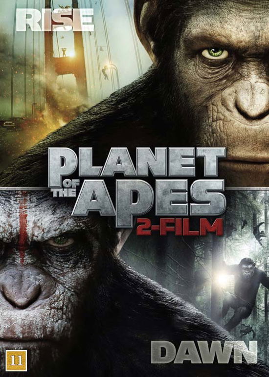 Rise to the Dawn (2-dvd) - Planet of the Apes - Elokuva - Fox - 7340112715793 - keskiviikko 16. elokuuta 2017