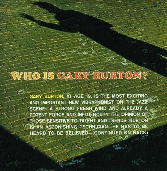 Cover for Gary Burton · Who Is Gary Burton? / Subtle Swing (CD) [Bonus Tracks edition] (2013)