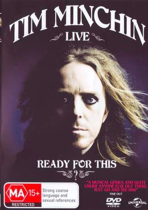 Cover for Tim Minchin · Tim Minchin - Ready for This (DVD) (2015)