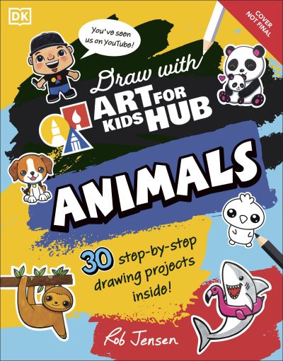 Cover for Art For Kids Hub · Draw with Art for Kids Hub Animals (Paperback Book) (2024)