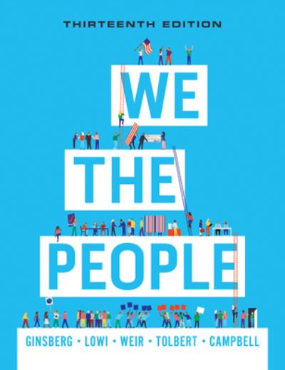 Cover for Benjamin Ginsberg · We the People (Hardcover Book) (2021)