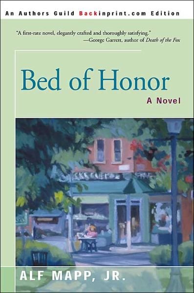 Cover for Alf Mapp Jr · Bed of Honor: a Novel (Taschenbuch) (2000)