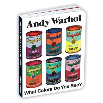 Cover for Mudpuppy · Andy Warhol What Colors Do You See? (Kartonbuch) (2020)