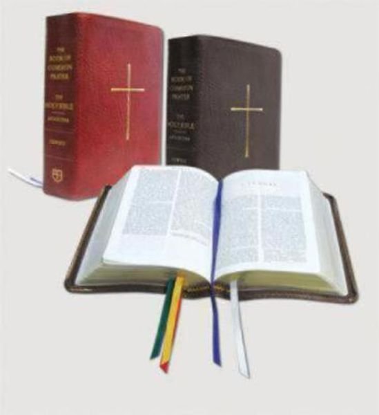 Cover for Church Publishing · The Book of Common Prayer and Bible Combination Edition (NRSV with Apocrypha): Red Bonded Leather (Leather Book) [Lea edition] (2007)