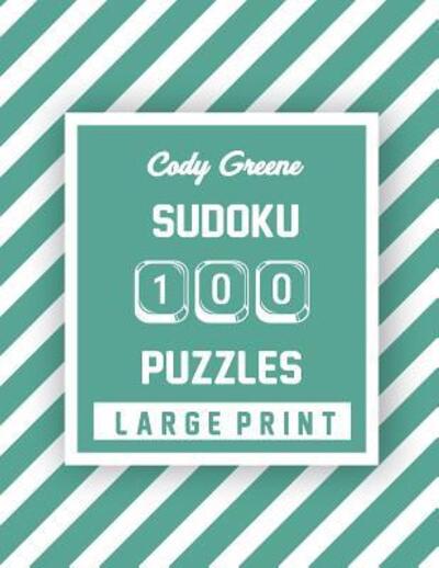 Cover for Cody Greene · Cody Greene Sudoku (Paperback Book) (2019)