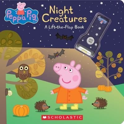 Cover for Scholastic · Night Creatures A Lift-the-Flap Book (Bok) (2018)