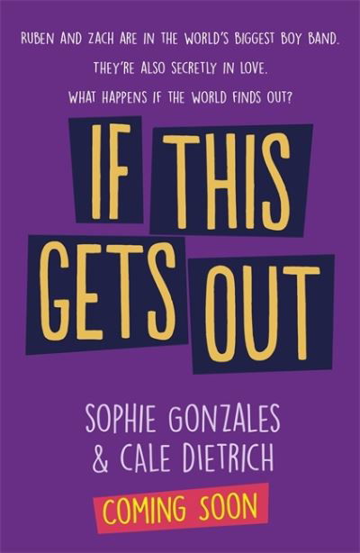 Cover for Sophie Gonzales · If This Gets Out (Paperback Book) (2022)