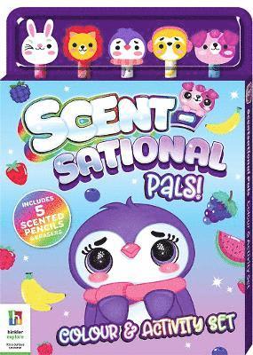 Cover for Hinkler Pty Ltd · Scentsational Pals Colour &amp; Activity Set - Animals (Book) (2022)