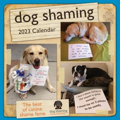 Cover for Pascale Lemire · Dog Shaming 2023 Wall Calendar (Calendar) (2022)