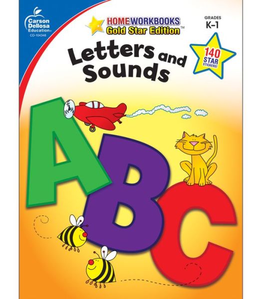 Letters and Sounds Grades K-1 - Carson-dellosa - Books - Carson Dellosa Publishing Company - 9781604187793 - January 4, 2010