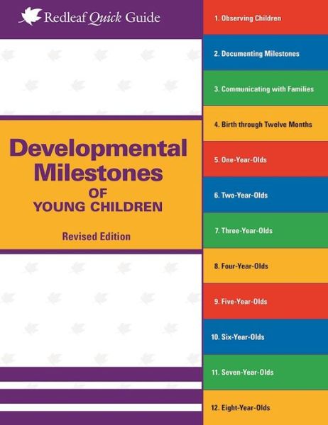 Cover for Redleaf Press · Developmental Milestones of Young Children - Redleaf Quick Guide (Paperback Book) [Revised edition] (2016)