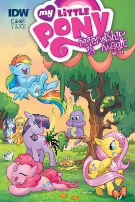Cover for Katie Cook · My Little Pony: Friendship is Magic: Vol. 4 (Hardcover bog) (2015)