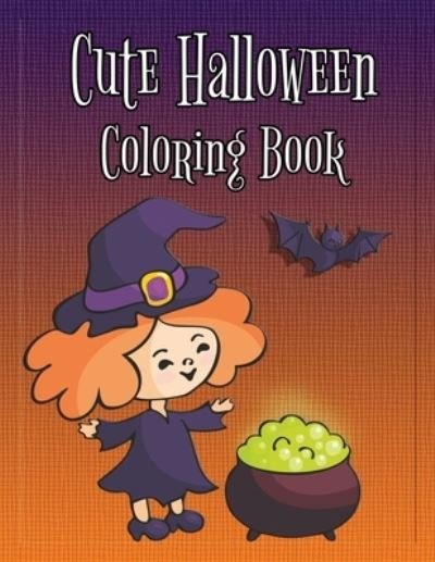 Cover for Nimble Creative · Cute Halloween Coloring Book (Paperback Book) (2019)
