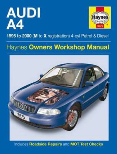 Cover for A K Legg · Audi A4 Petrol &amp; Diesel (95 - 00) Haynes Repair Manual: 95-00 (Paperback Book) (2016)