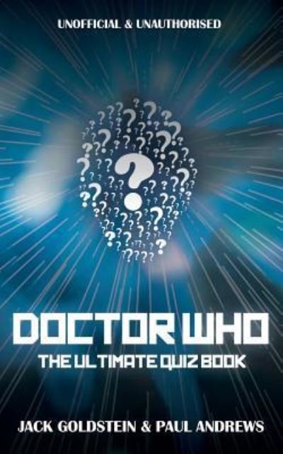 Cover for Jack Goldstein · Doctor Who - The Ultimate Quiz Book (Pocketbok) [Standard edition] (2016)