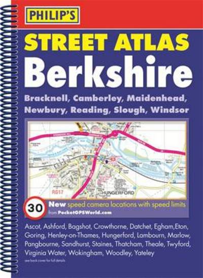 Cover for Philip's Maps · Philip's Street Atlas Berkshire - Philip's Street Atlas (Spiralbok) (2013)