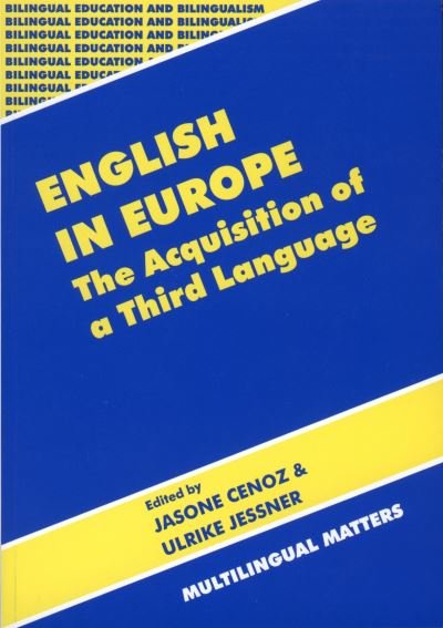 Cover for Jasone Cenoz · English in Europe (Paperback Book) (2000)