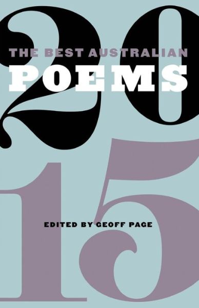 Cover for Geoff Page · Best Australian poems 2015 (Book) (2015)