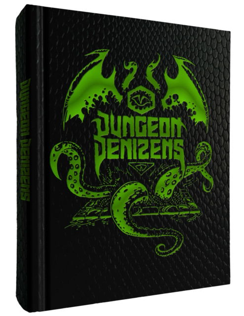 Cover for Michael Curtis · DCC RPG Dungeon Denizens, LE Reptile Skin Foil Cover (Hardcover Book) (2024)