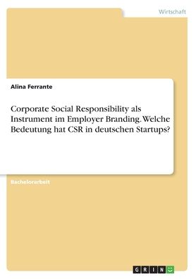 Cover for Ferrante · Corporate Social Responsibilit (Book)