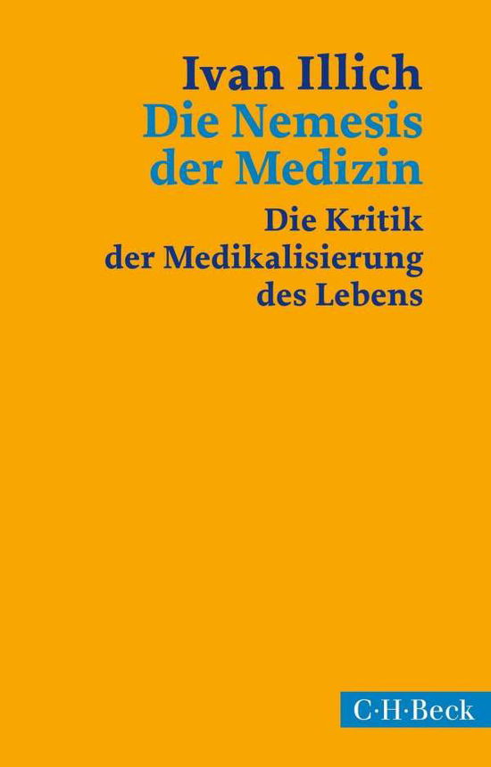 Cover for Illich · Die Nemesis der Medizin (N/A)