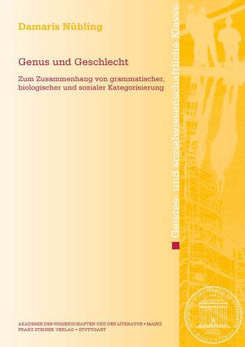 Cover for Damaris Nubling · Genus und Geschlecht (Buch) (2020)