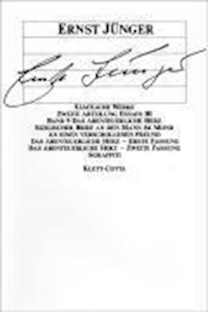Cover for Ernst Jünger · SÃ¤mtl.werke.09 (Book)