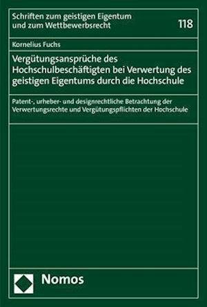 Cover for Fuchs · Vergütungsansprüche des Hochschul (Bog) (2020)