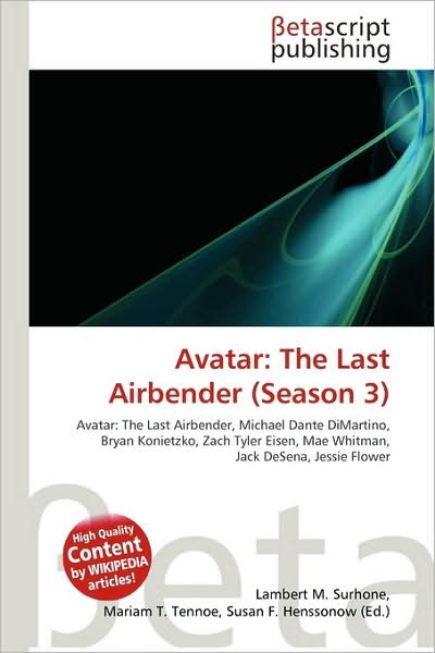 The Last Airbender (Season 3) - Avatar - Książki -  - 9786131099793 - 
